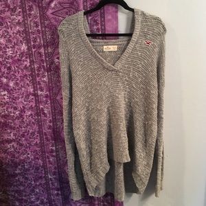 Hollister Hooded Knit Sweater